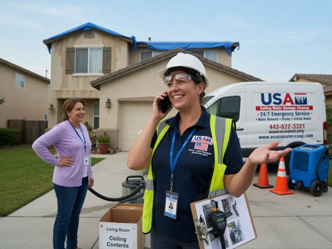 Ceiling Water Damage Restoration Villa Grande, CA FAQs